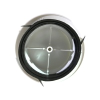 Вентиляционная решетка 100 мм, круглая, пластик оптом