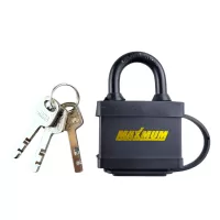 Замок навесной прорезиненный 50 мм, "MAXIMUM" (2098) 